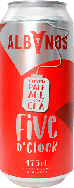 Five O'Clock - Pale Ale com Chá - Cervejas Sazionais Albanos BH.