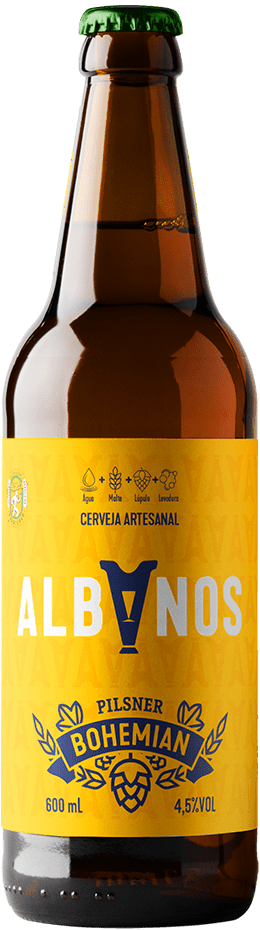 Cerveja Bohemian Pilsner Artesanal - Cervejaria Albanos do Brasil