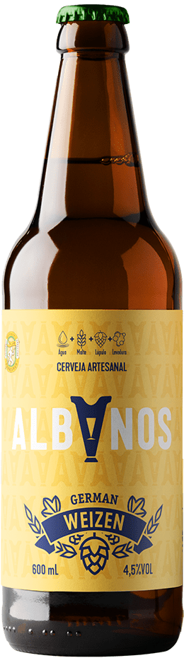 German Weizen - Melhor Cerveja de Trigo de BH. Cervejaria Albanos.