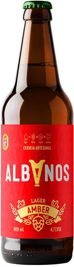 Albanos Amber Lager Albanos - Cervejaria Albanos do Brasil